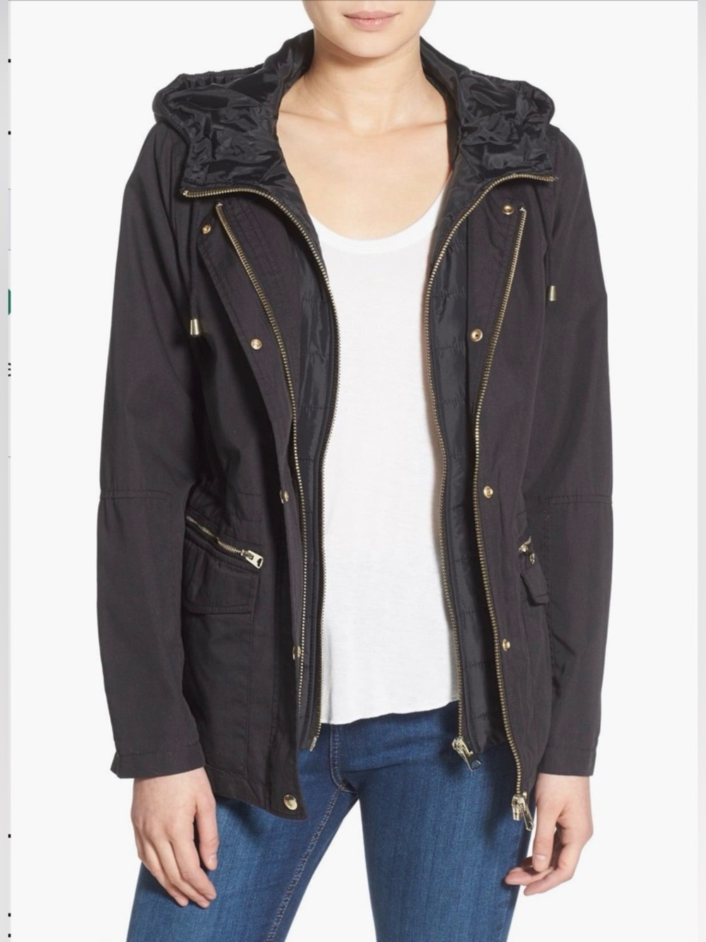 Topshop Women’s Kiora Jacket - Black - Picture 1 of 4